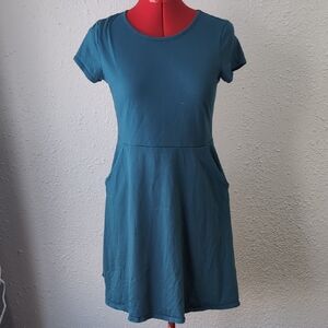 Wonder Nation Teal Mini Dress, Girls XL 14-16